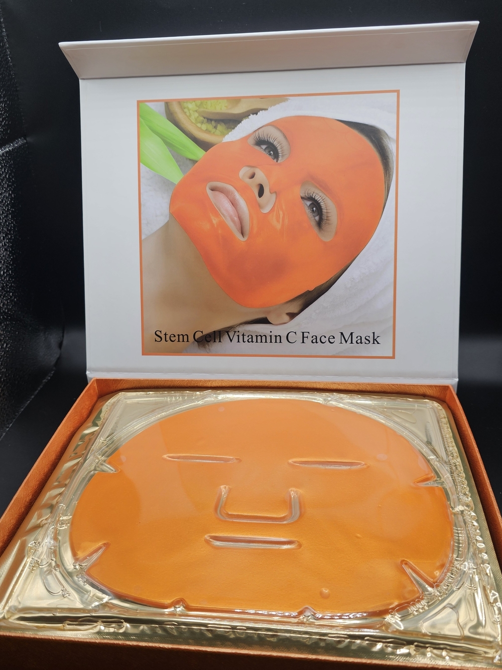 Dynamic Gemstone Vitamin C Face Mask - Orange Hydrating Sheet Mask